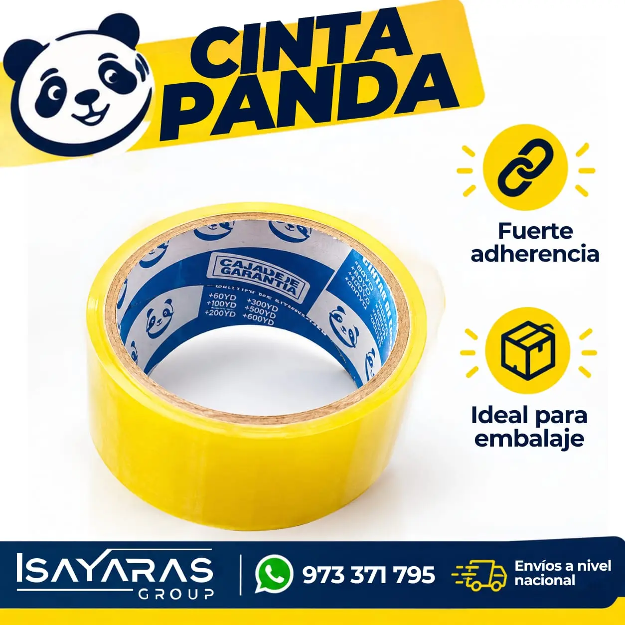  CINTA INTI PACK ADHERENCIA Y SEGURIDAD PARA TUS EMBALAJ