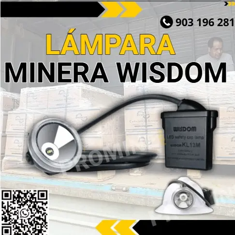 LÁMPARAS MINERAS WIDSOM - PROMINE