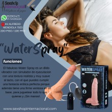 Water Spray Dildo Vibrador que Eyacula