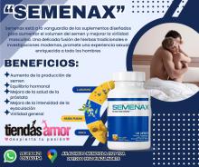 SUPLEMENTO SEMENAX DE 60 CAPSULAS AUMENTA EL SEMEN Y DA MEJOR SABOR