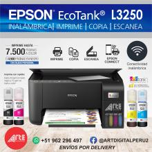 Impresora Multifuncional Inlámbrica EcoTank L3250