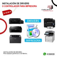 Instalación de Driver o Controlador para Impresora