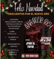 ANABÓLIC RX24 GANE MUSCULO,POTENCIA Y MAYOR VIRILIDAD 931568025