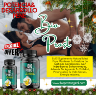 ¡CUIDA TU SALUD PROSTÁTICA,VIGOR,POTENCIA CON BIO PROST! 931568025