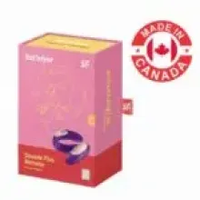 A-VIBRADOR SATISFYER MANDO DOBLE PLUS