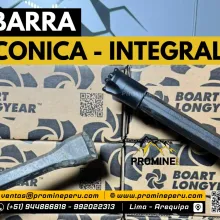 Barras de Perforación Cónica e Integral - minería subterráne