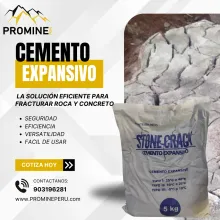 CEMENTO EXPANSIVO DEMOLICIÓN SEGURA Y SIN VIBRACIONES PR