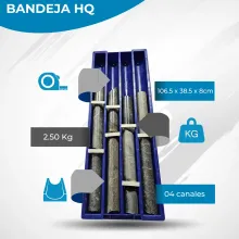 BANDEJAS PORTA TESTIGO DE PLASTICO PARA MINERIA