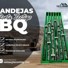 BANDEJAS PORTA TESTIGO - CAJAS PARA MINERIA INDUSTRIA MINE