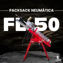 PACKSACK NEUMÁTICA FL-50 Es una máquina de perforación diama