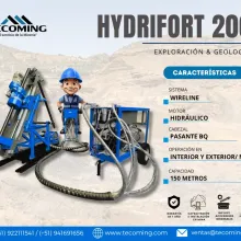 PERFORADORA PARA MINA IDEAL PARA SONDAJE EN BQ