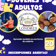 TALLER PARA JÓVENES Y ADULTOS