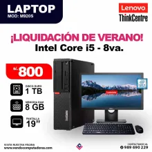 Computadora Lenovo ThinkCentre Core i5 - 8va. Generacion