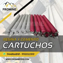 Sistema de Anclaje - Cartuchos Cemento y Resina