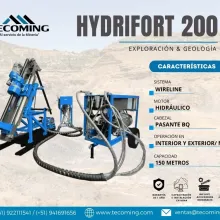 PERFORACIÓN MINERA EQUIPO HYDRIFORT 200 PARA GRANDES PROFU