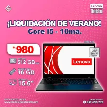 Laptop LENOVO Intel Core i5 - 10ma. Generacion
