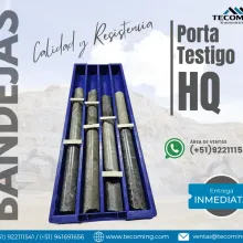 BANDEJAS PORTA TESTIGO - PORTAMINERALES PARA EXPLORACION MIN