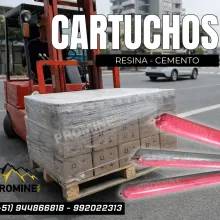 Cartuchos de Fragua Rápida Resina y Cemento