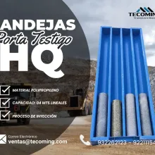 BANDEJAS PORTA TESTIGO HQ - PRODUCTO MINERO