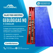 CAJAS PORTA NÚCLEOS 5 METROS LINEALES NQ 