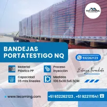 BANDEJAS PORTA TESTIGOS NQ - PRODUCTO MINERO 