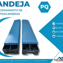 BANDEJAS PQ - ALMACENAMIENTO DE MUESTRAS MINERAS 