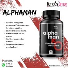 Alphaman está diseñado para transforma tu rendimiento íntimo