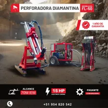 PERFORADORA PACKSACK FL-100 Explora hasta 150 m en AQ 