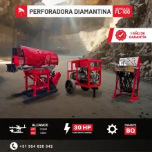 PERFORADORA PACKSACK FL-100 Explora hasta 150 m 