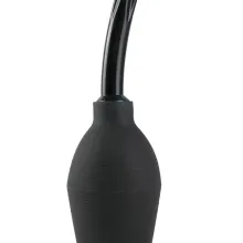 Consolador Enema Curvaduche Negro