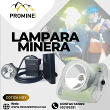 LÁMPARAS MINERAS ILUMINACIÓN SEGURA Y DURADERA PARA OPERACI