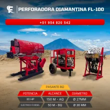 PERFORADORA PACKSACK FL-100 Explora hasta 150 m 