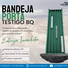 BANDEJA PORTA TESTIGO BQ - PROTEGE Y ORGANIZA MUESTRAS