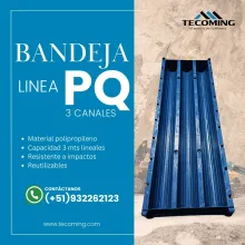 BANDEJA PQ - PROTECCION RESISTENTE PARA TESTIGOS MINEROS