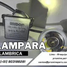 LÁMPARA MINERA WISDOM ILUMINACIÓN SEGURA Y DURADERA PARA TR