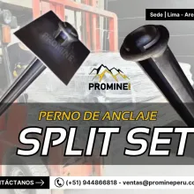 SPLIT SET ANCLAJE INMEDIATO PARA SOSTENIMIENTO