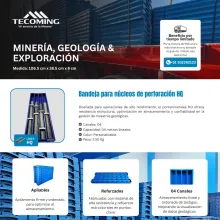 BANDEJAS PARA NÚCLEOS HQ QUE PROTEGEN Y CONSERVAN MUESTRAS