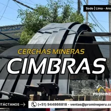 CIMBRAS METÁLICAS SOPORTE PARA GALERÍAS MINERAS