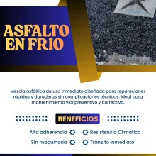 Asfalto en Frío Grimsa Calidad garantizada.