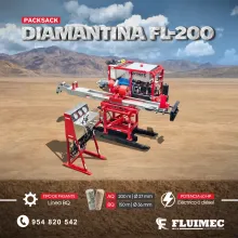PERFORADORA PACKSACK FL-200 Explora hasta 200 m en AQ y 150 