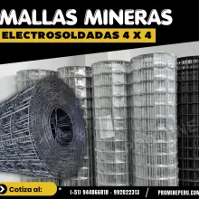 Malla electrosoldada 4×4 Panel de contención
