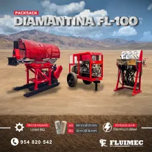 PERFORADORA PACKSACK FL-100 trabajos en superficie 