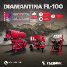 PERFORADORA PACKSACK FL-100 mineria