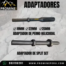 ADAPTADORES PARA SPLIT SET Y PERNO HELICOIDAL SOLUCIÓN DE F