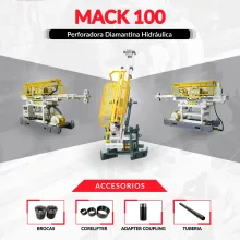 Perforadora MACK 100 B para Exploración Minera Robustez 