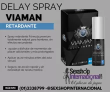 RETARDANTE VIAMAN SPRAY NATURAL DE LA MENTA-SEXSHOP LIMA NORTE