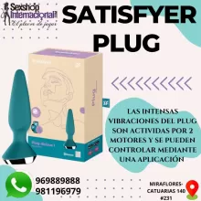 VIBRADOR PLUG ANAL-SATISFYER DE APLICACION-SEXSHOP LIMA 971890151 