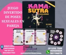 JUEGO DE MESA PAREJAS-CARTAS -KAMASUTRA-POSES - SEXSHOP LIMA 971890151 