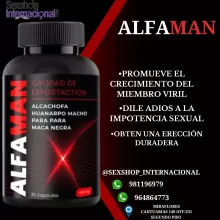 ORIGINAL ALFAMAN-AUMENTA LA ENERGIA VIRIL-SEXUAL-POTENCIADOR-SEXSHOP LIMA 971890151