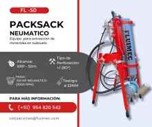 PERFORADORA NEUMATICA FL-50 Equipo versátil 